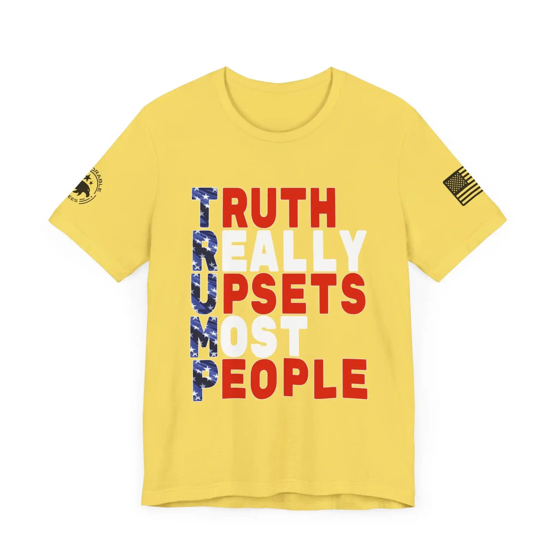 Truth Really Upsets Most People Womens Tee - Deplorable Tees