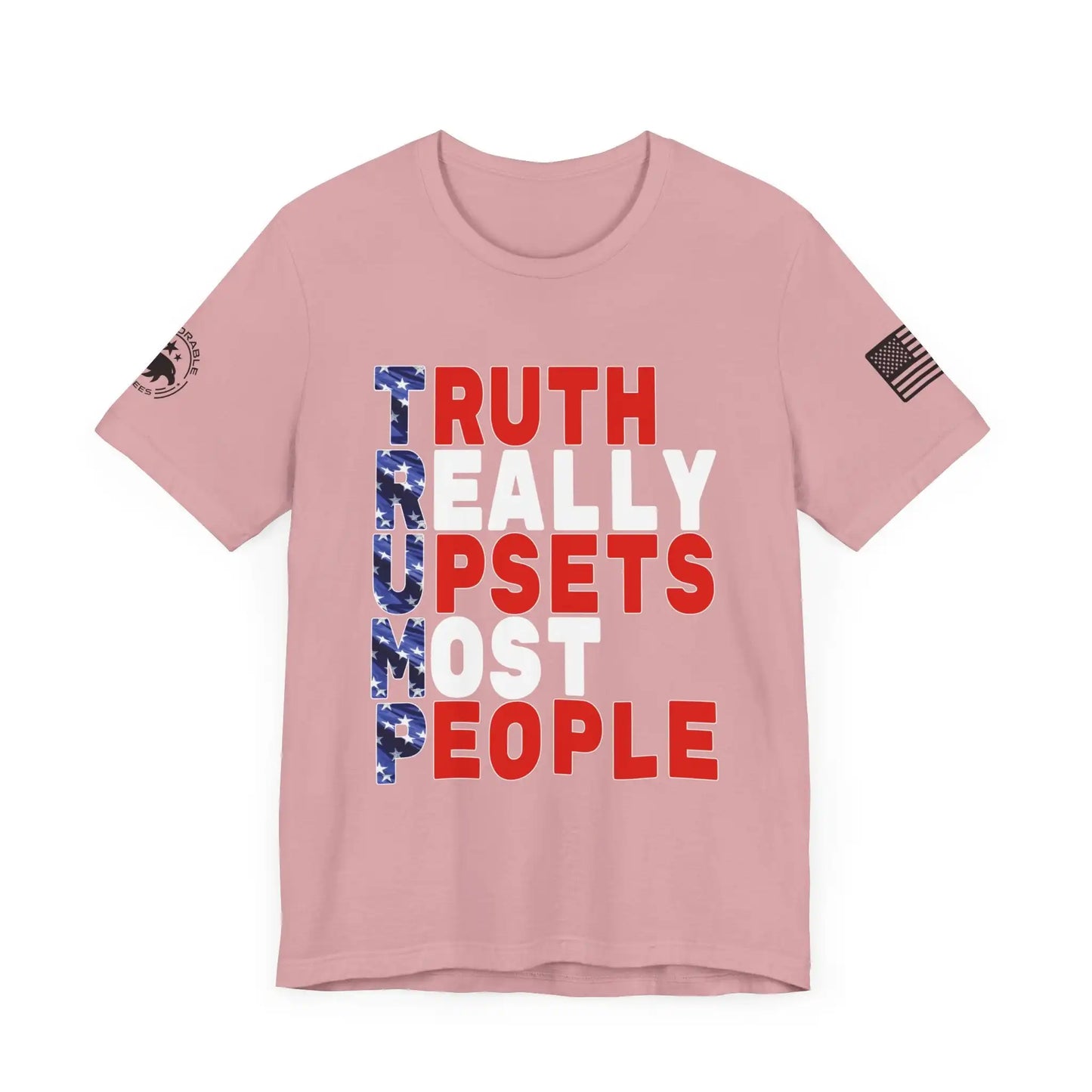 Truth Really Upsets Most People Womens Tee - Deplorable Tees