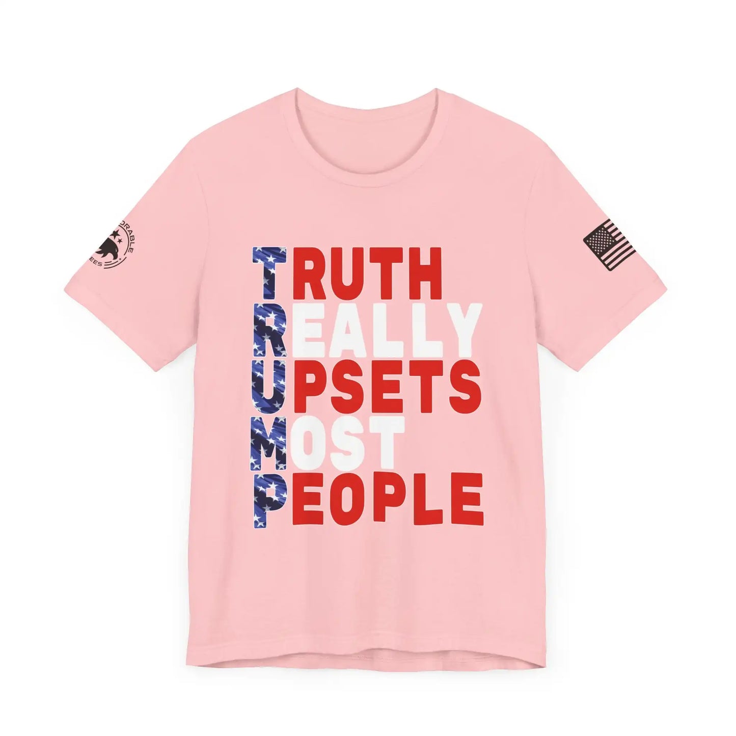 Truth Really Upsets Most People Womens Tee - Deplorable Tees
