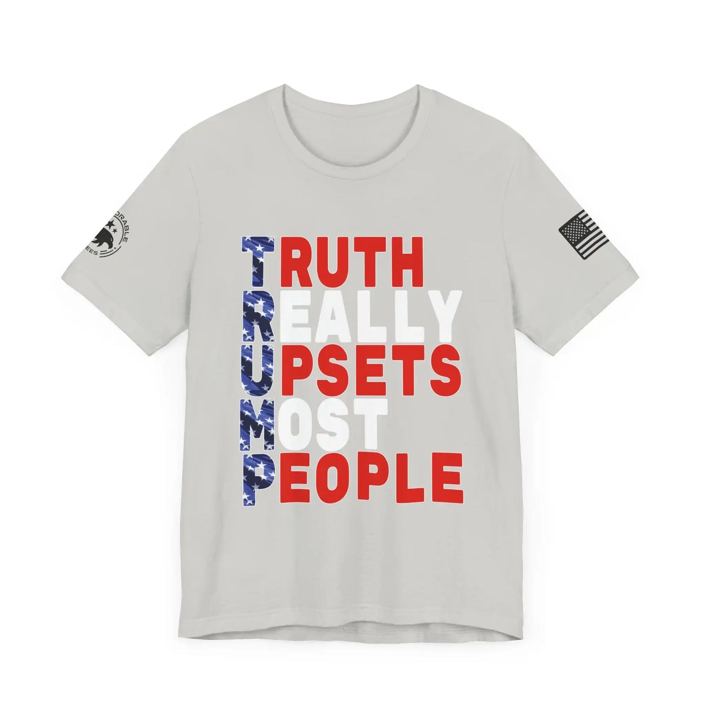 Truth Really Upsets Most People Womens Tee - Deplorable Tees