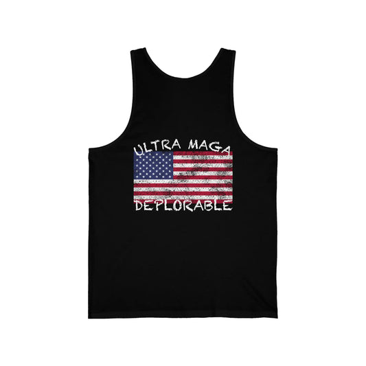 Ultra MAGA Deplorable Men's Jersey Tank - Deplorable Tees