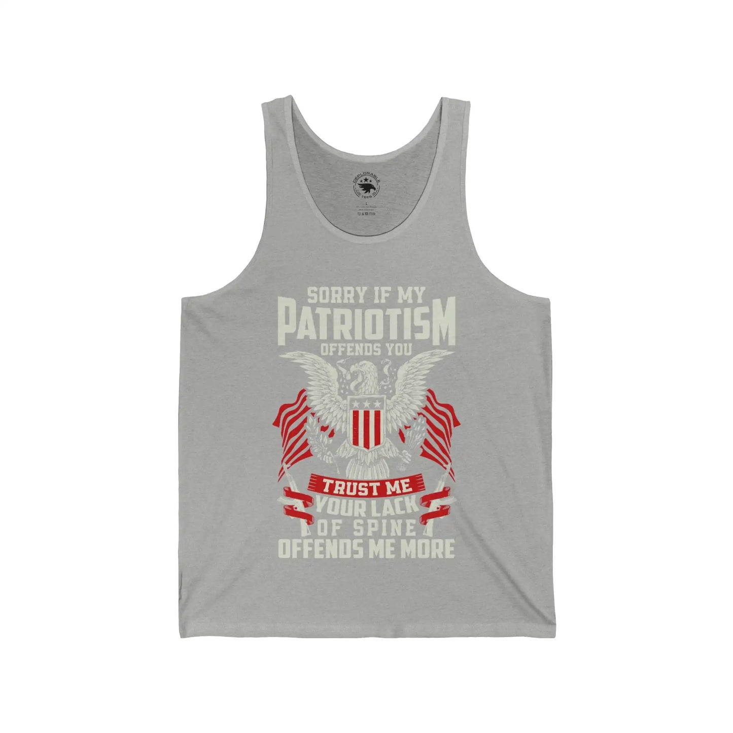 Unapologetically Patriotic Men's Tank - Deplorable Tees