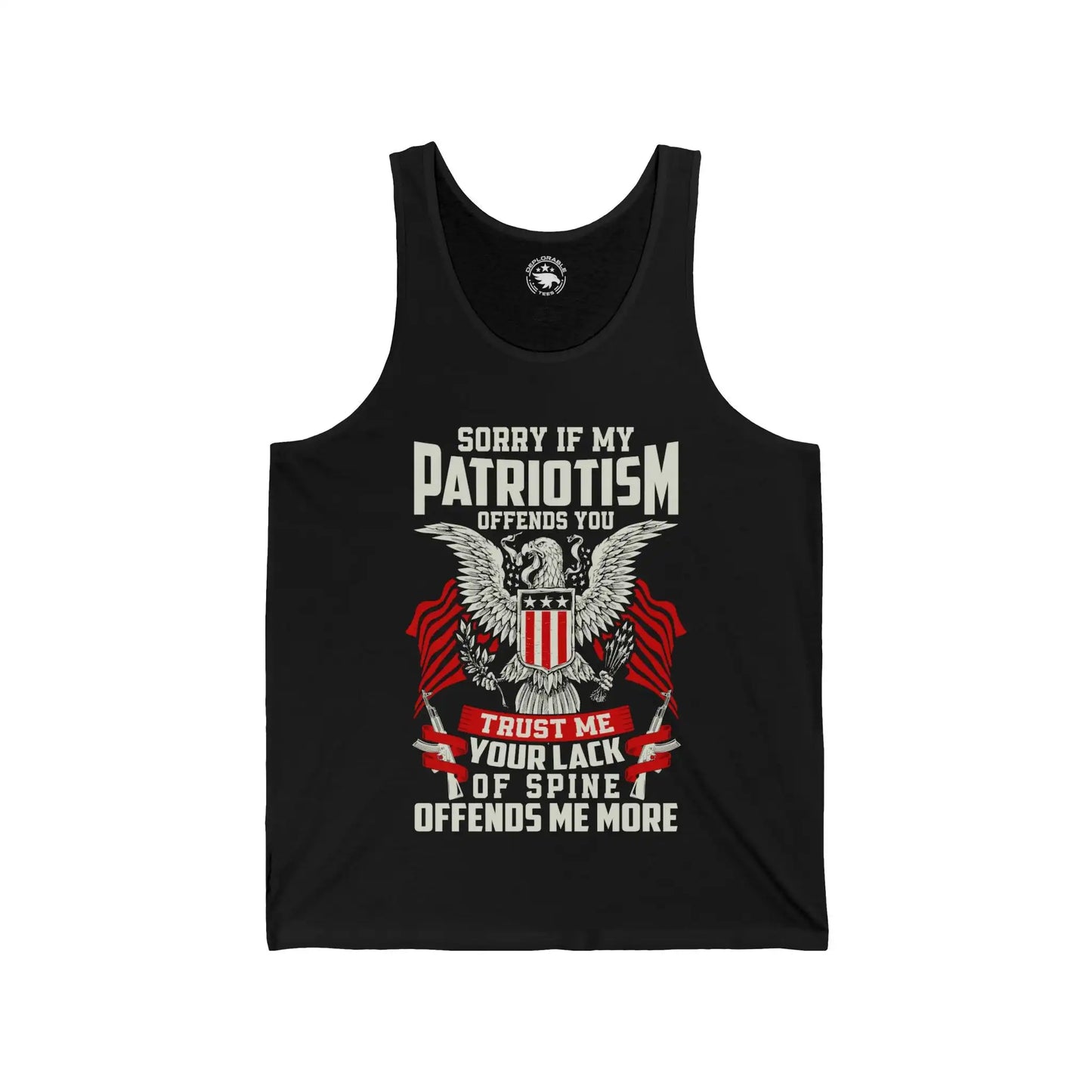 Unapologetically Patriotic Men's Tank - Deplorable Tees