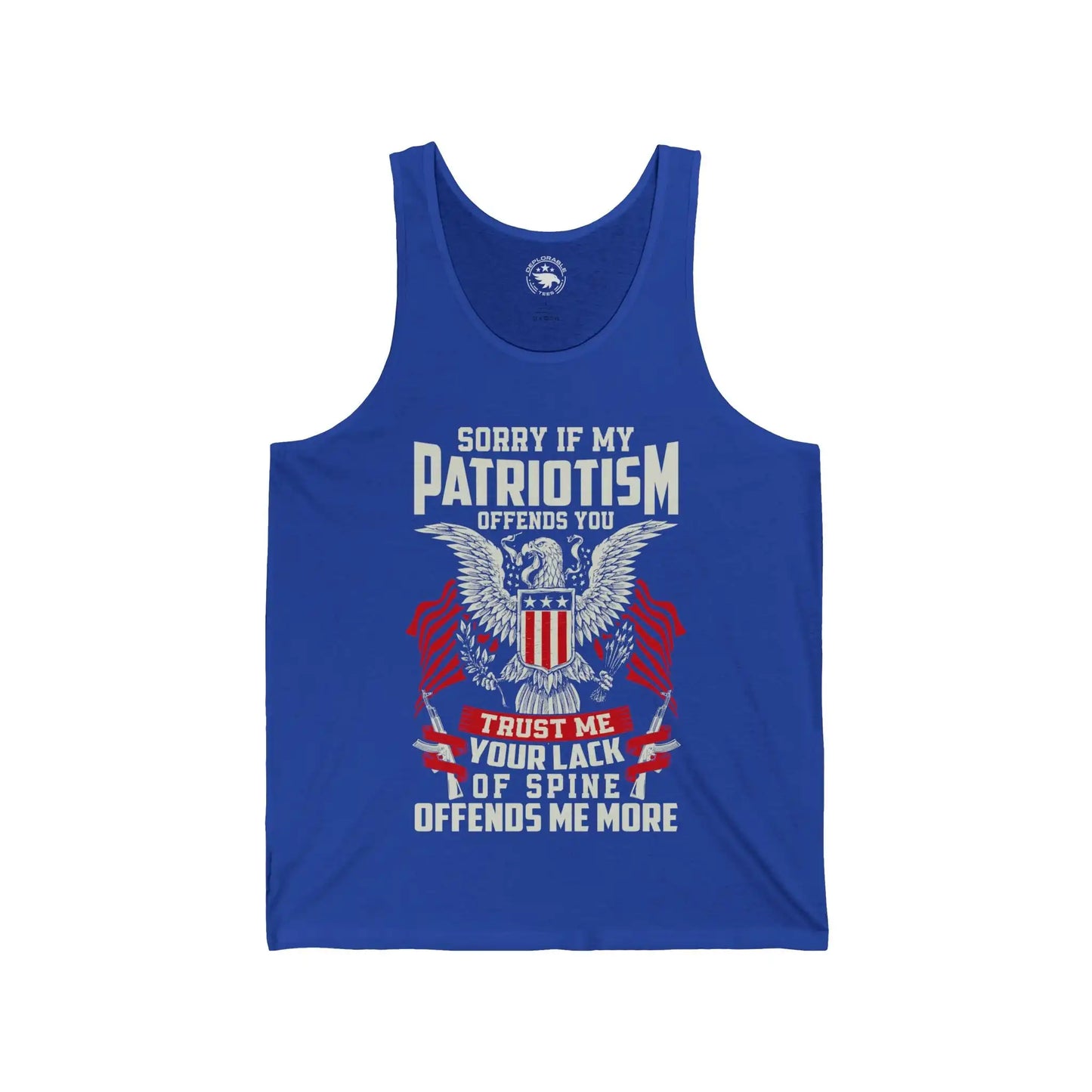 Unapologetically Patriotic Men's Tank - Deplorable Tees