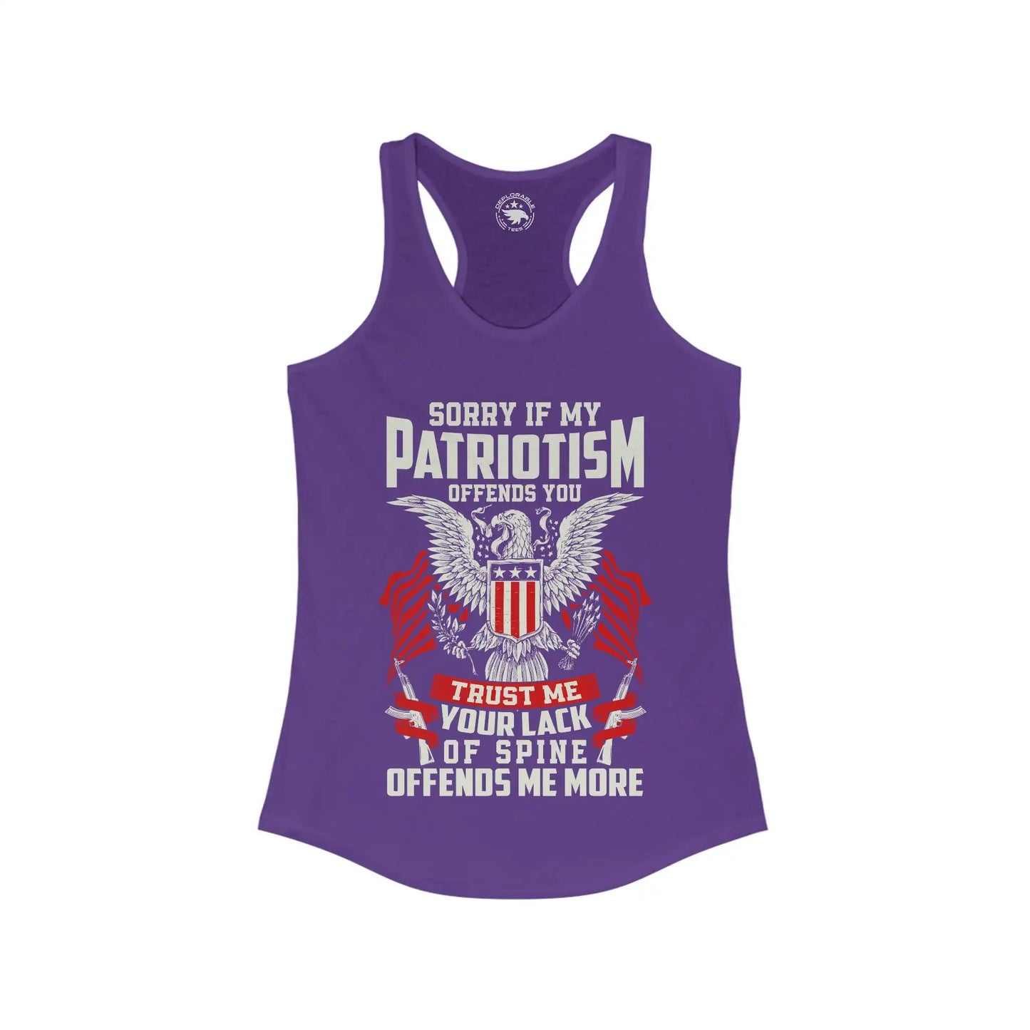 Unapologetically Patriotic Women's Tank - Deplorable Tees