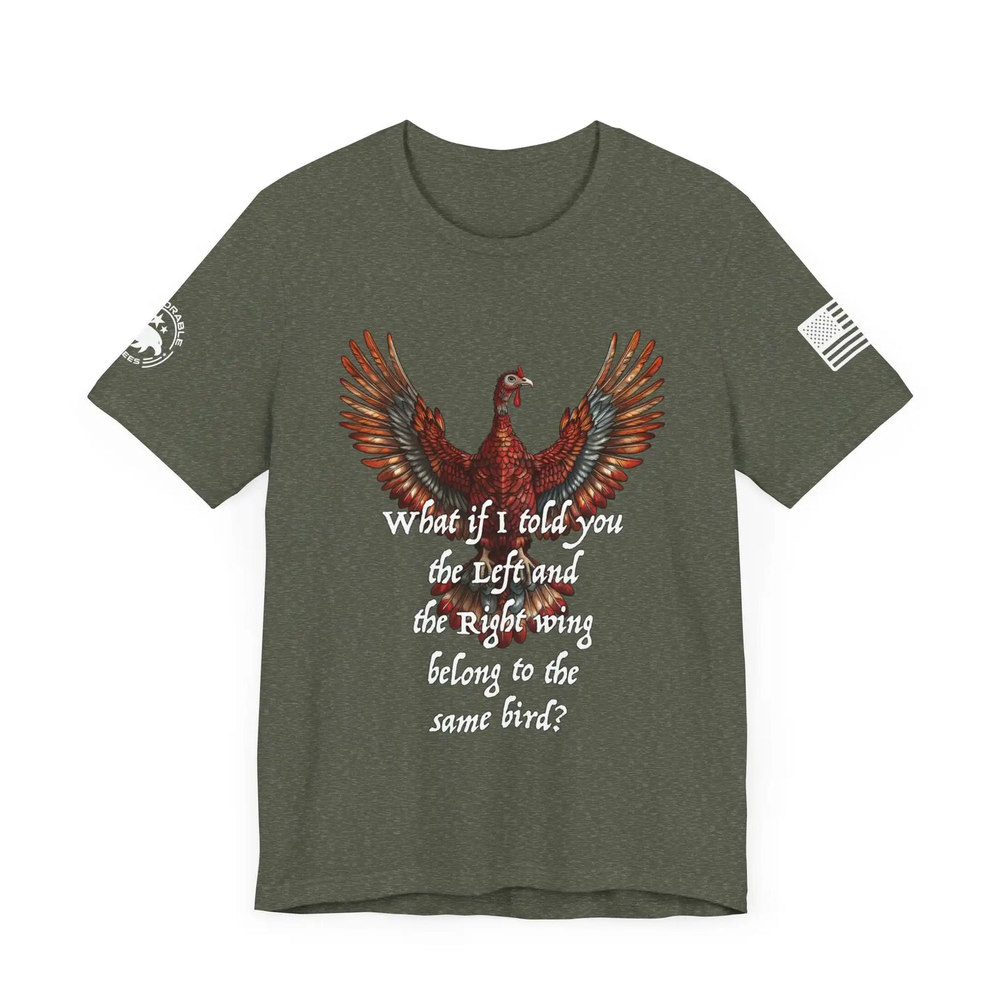 Uniparty Turkeys Men's Tee - Deplorable Tees