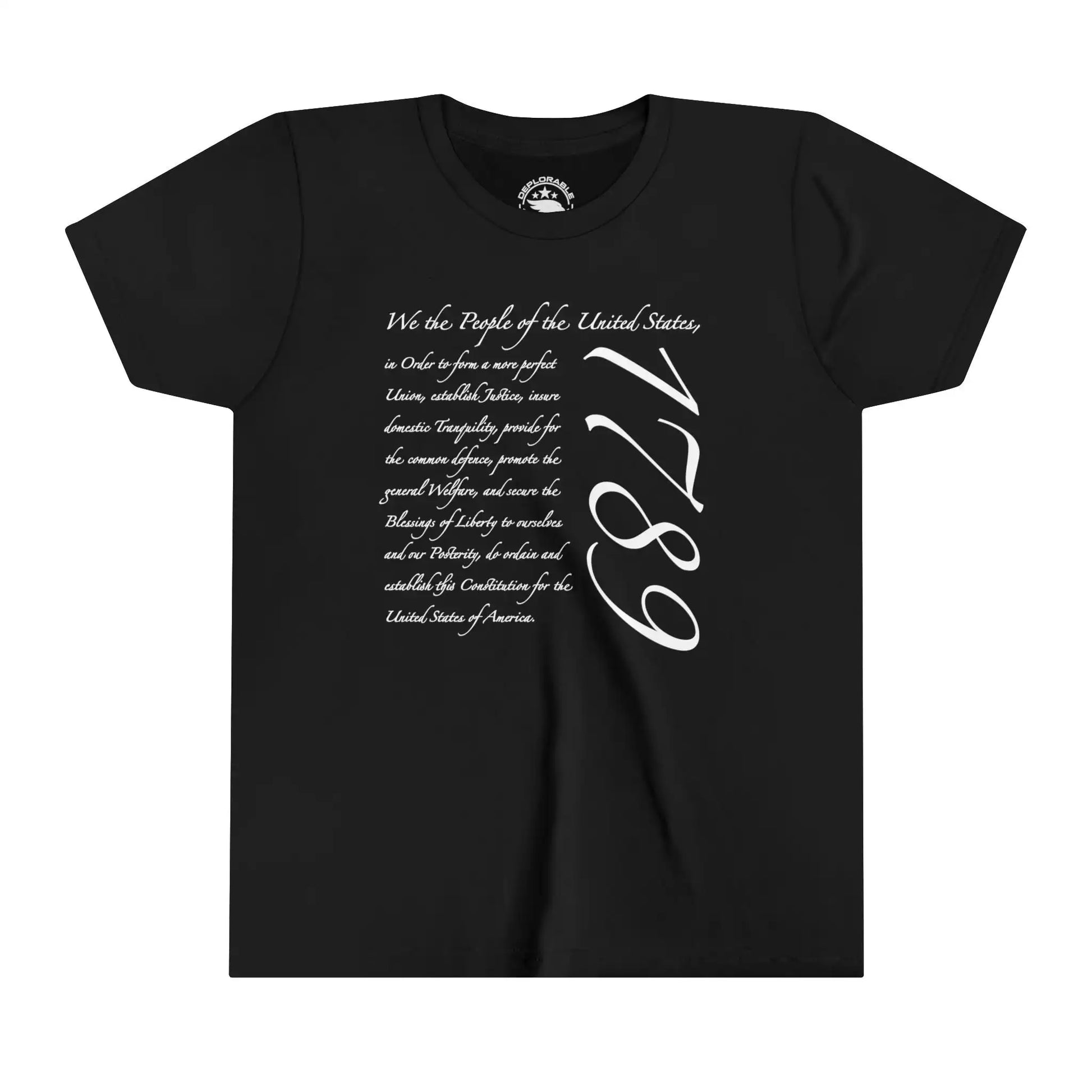 US Constitution 1789 Kids Cotton Tee - Deplorable Tees