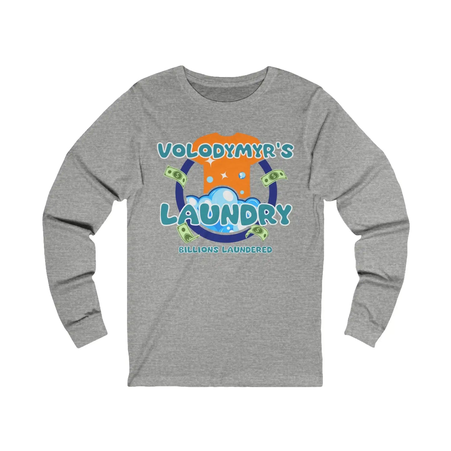 Volodymyr's Laundry Men's Long Sleeve Tee - Deplorable Tees