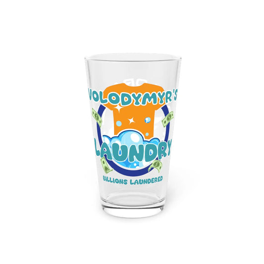 Volodymyr's Laundry Pint Glass, 16oz - Deplorable Tees