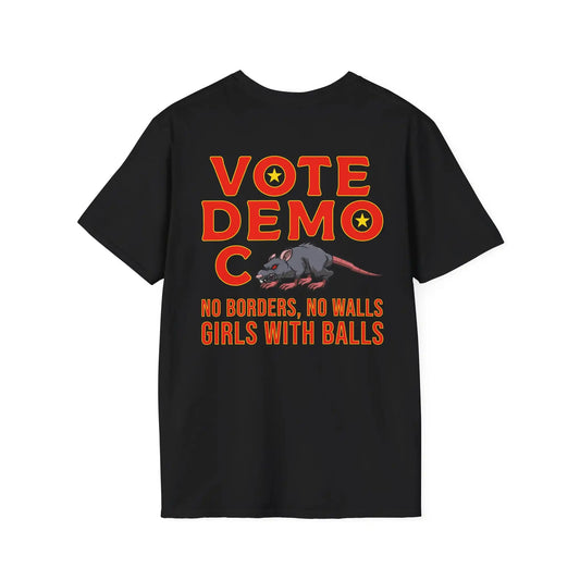 Vote Democrat Women's Softstyle T-Shirt - Deplorable Tees