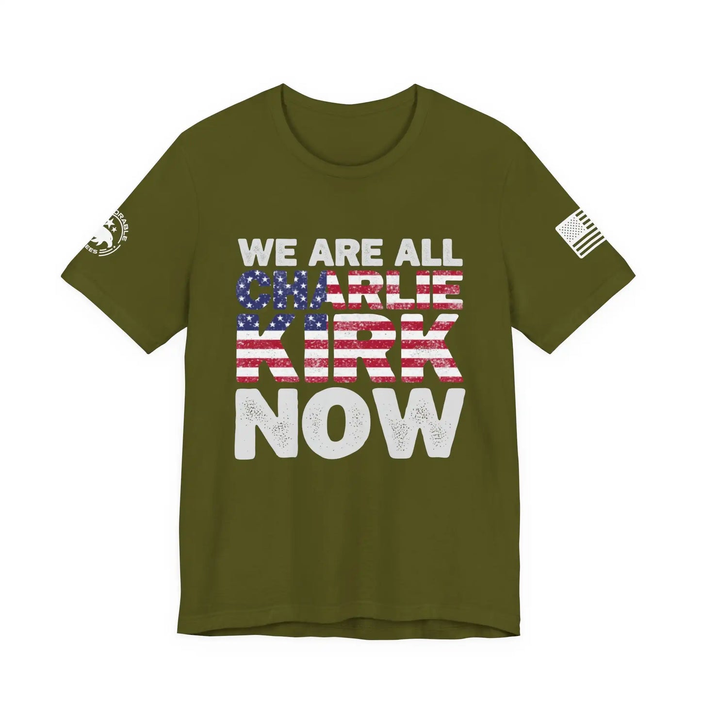We Are All Charlie Kirk Now Men's Tee - Deplorable Tees