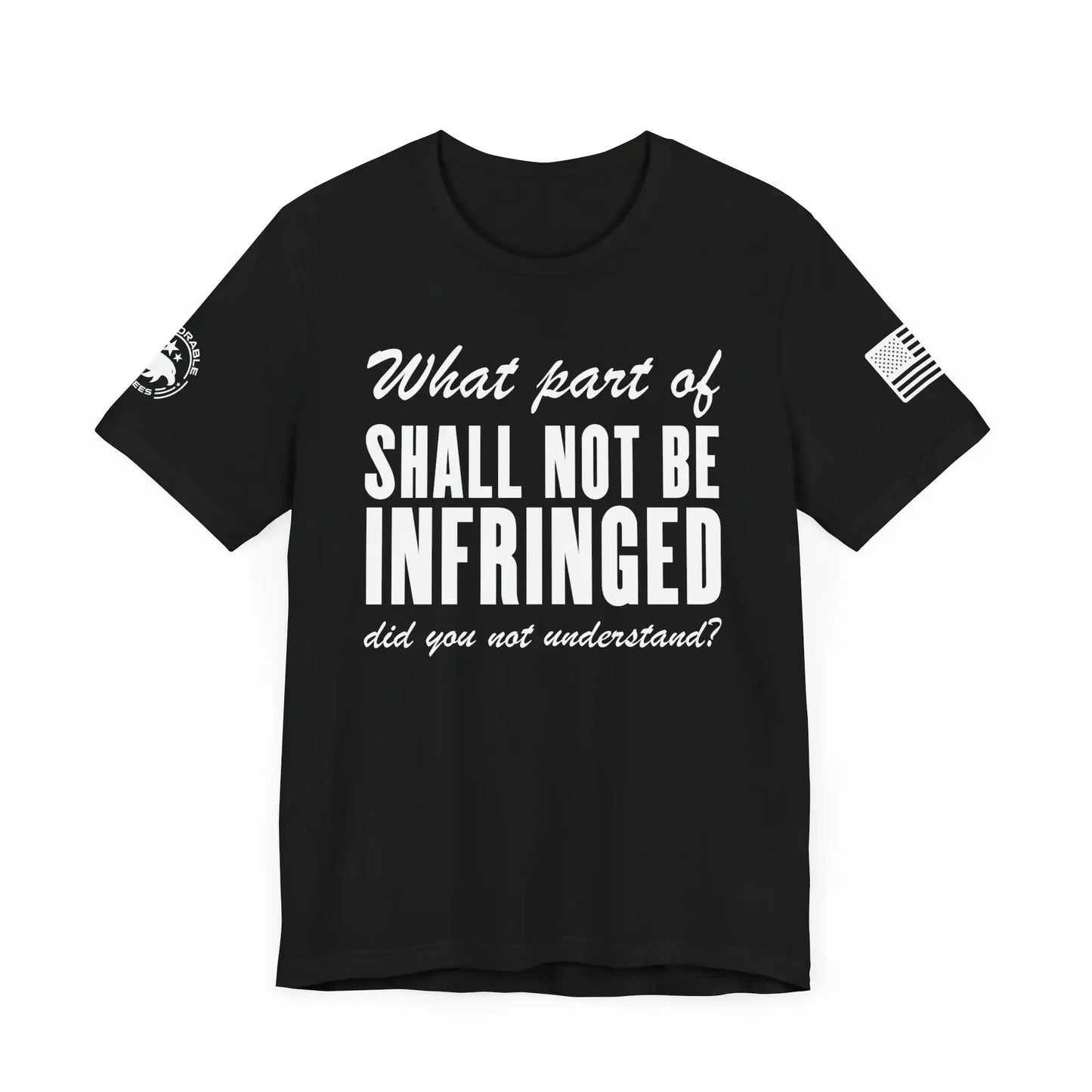 What Part Of Shall Not Be Infringed Men's Tee - Deplorable Tees