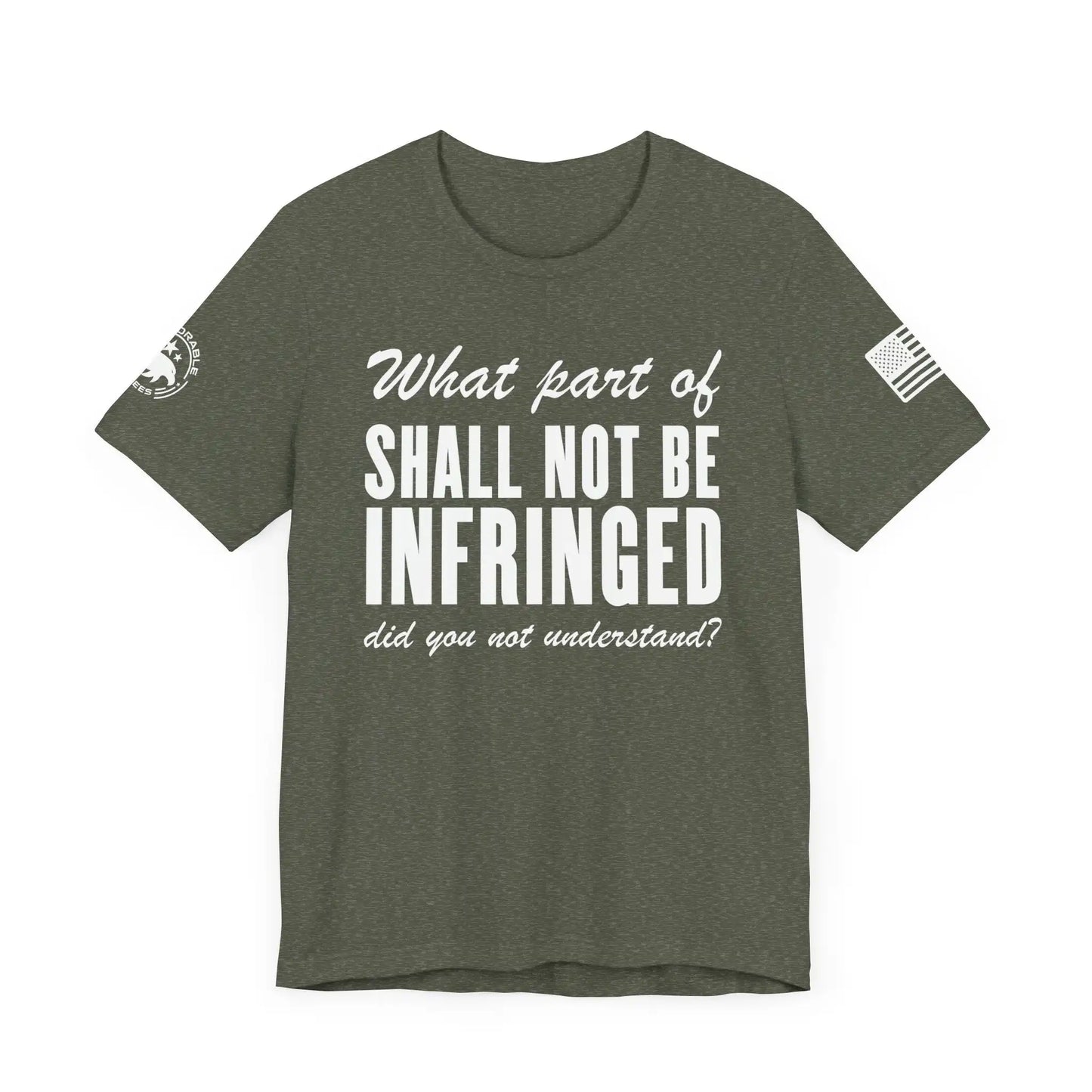 What Part Of Shall Not Be Infringed Men's Tee - Deplorable Tees