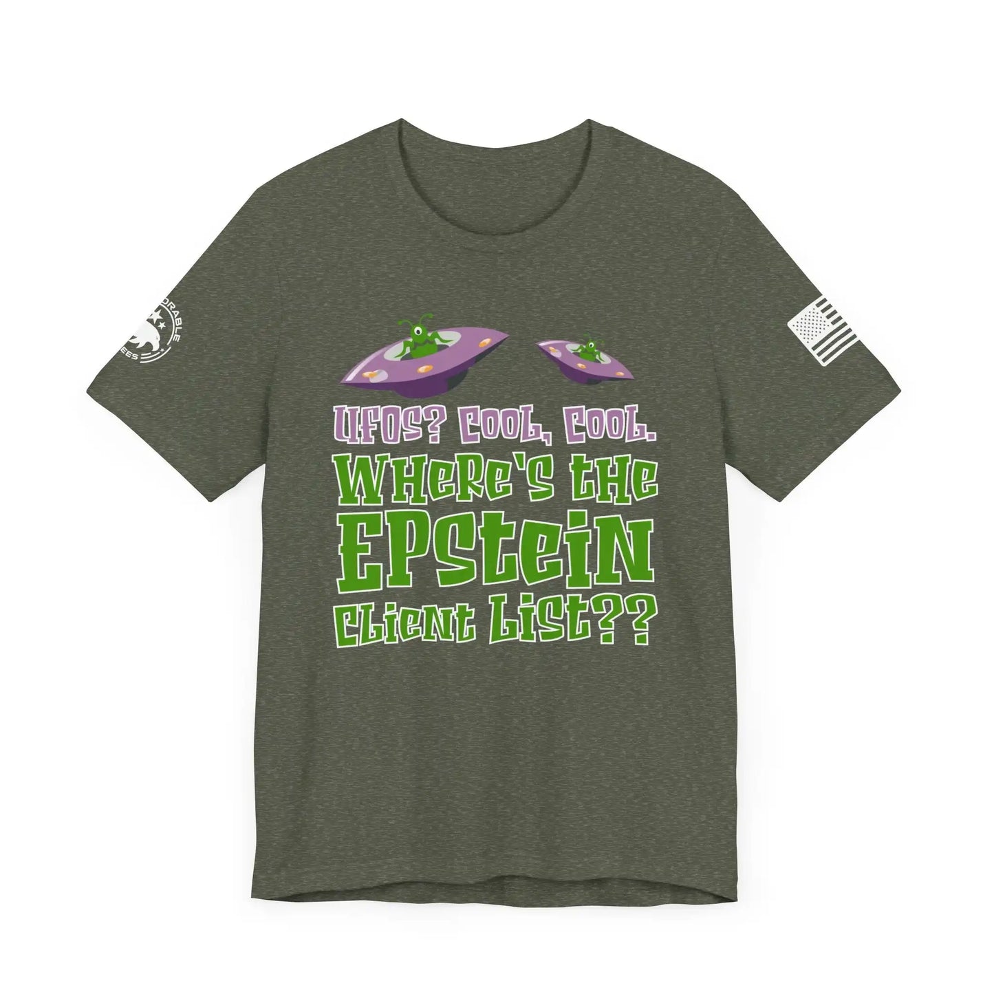 Where's The Epstein Client List Men's Tee - Deplorable Tees