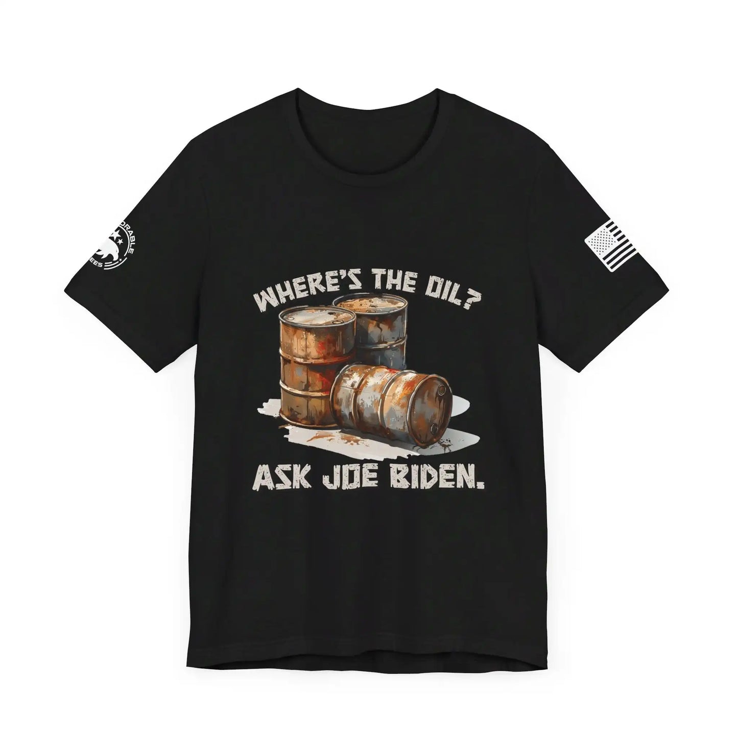 Where's The Oil Men's Tee - Deplorable Tees