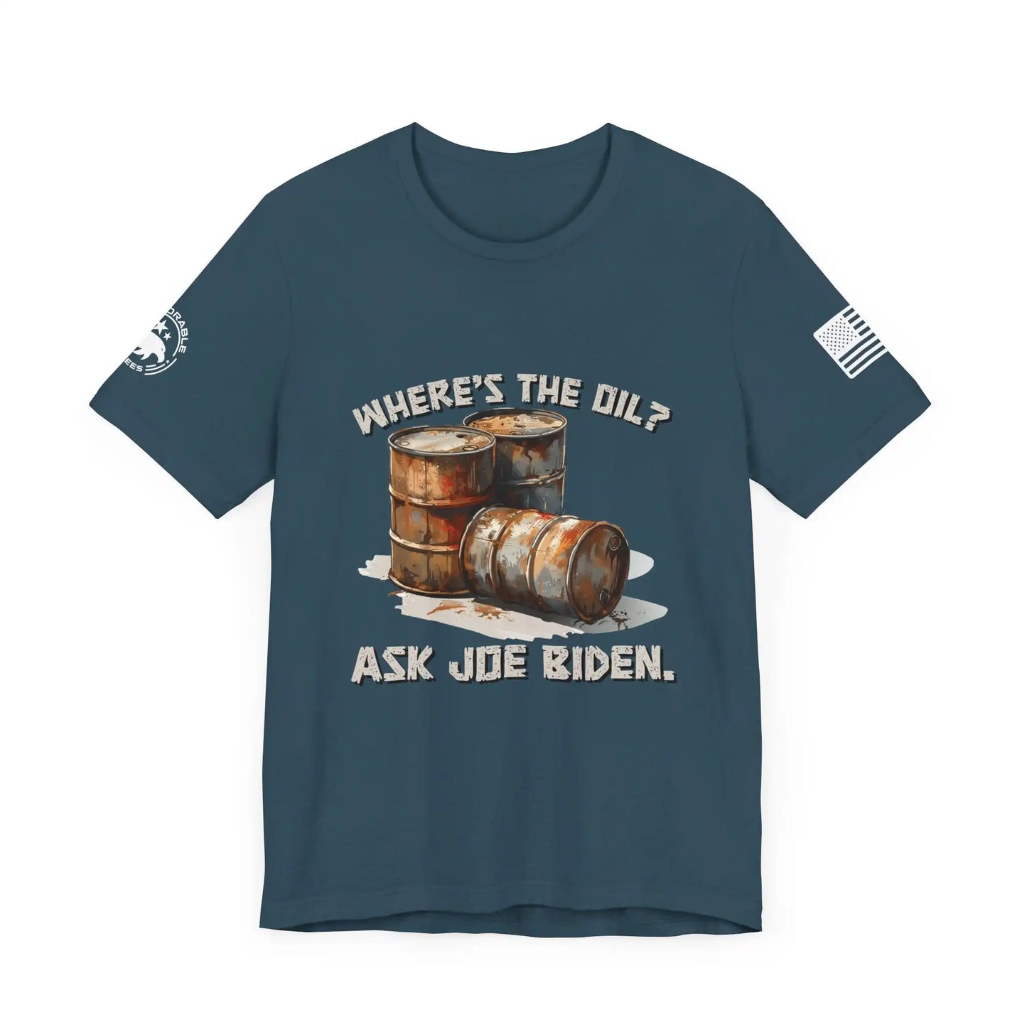 Where's The Oil Men's Tee - Deplorable Tees