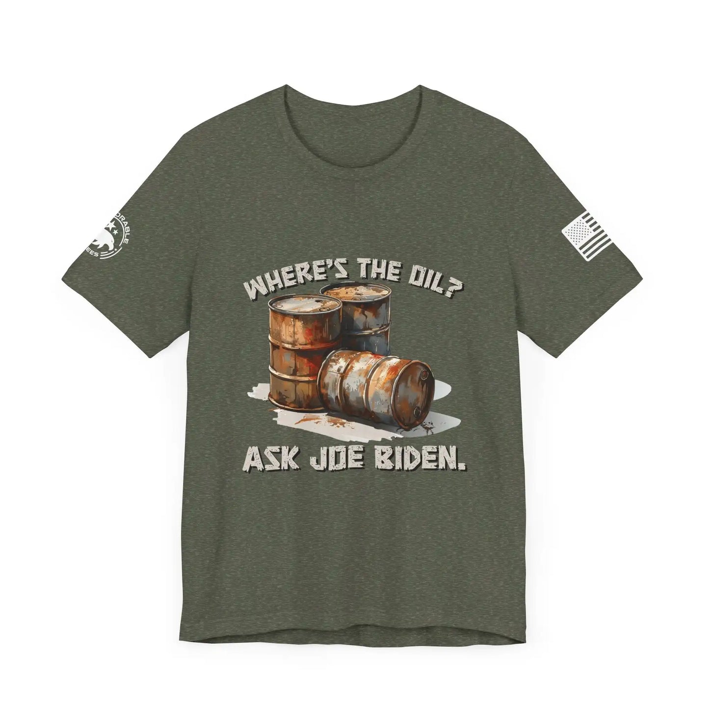 Where's The Oil Men's Tee - Deplorable Tees