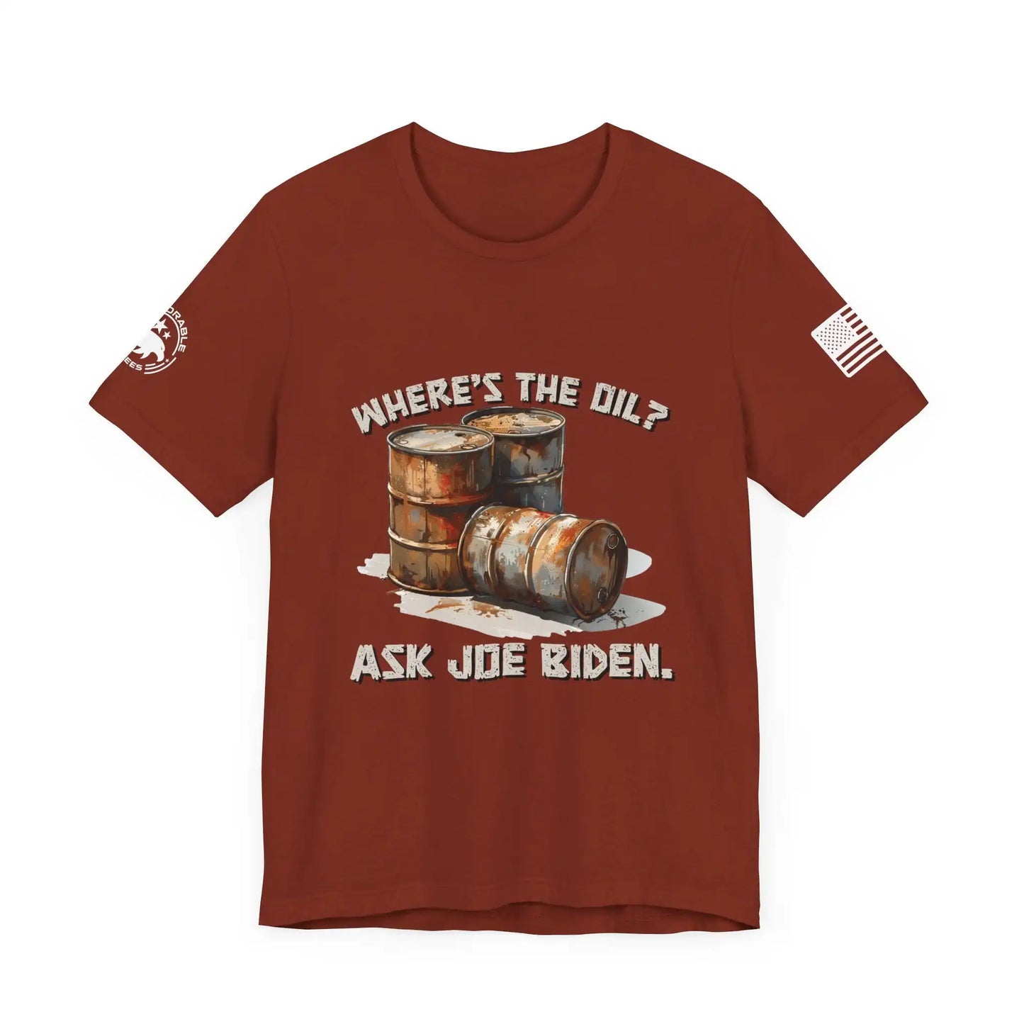 Where's The Oil Men's Tee - Deplorable Tees