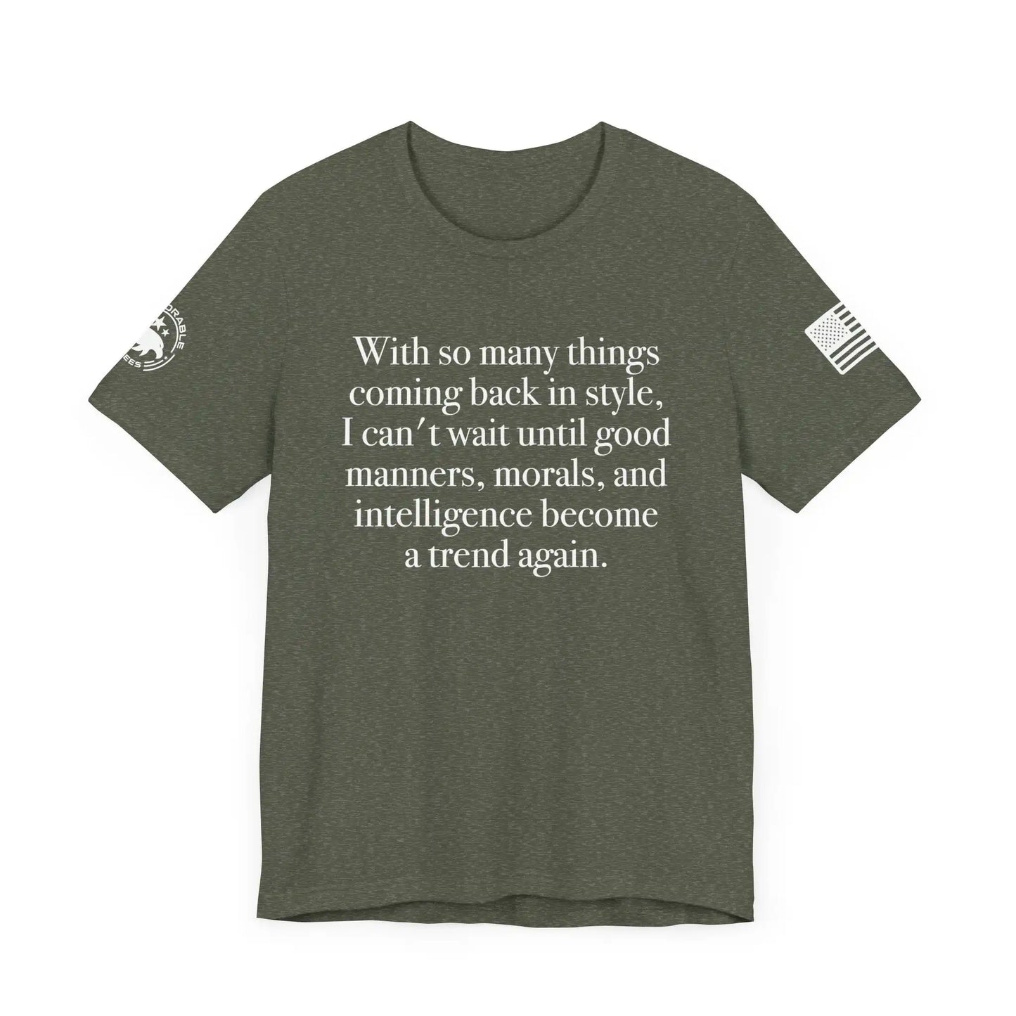 With So Many Things Men's Short Sleeve Tee - Deplorable Tees