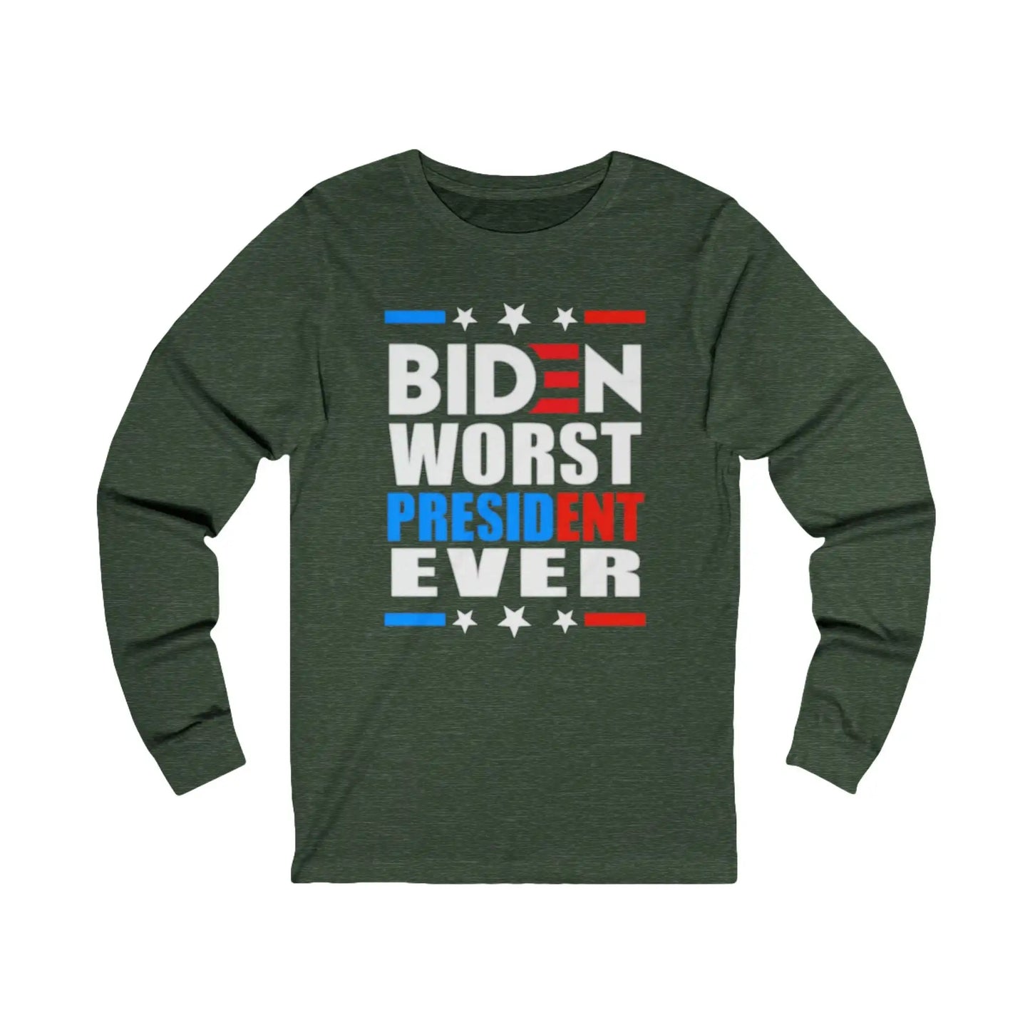 Worst President Ever Men's Long Sleeve - Deplorable Tees